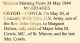 COWL, Margaret Dalton -GRYGO, Willy Fritz marriage 1944 COWL, Margaret Dalton -GRYGO, Willy Fritz marriage 1944